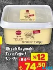 BİRŞAH KAYMAKLI TAVA YOĞURT 1,5 KG